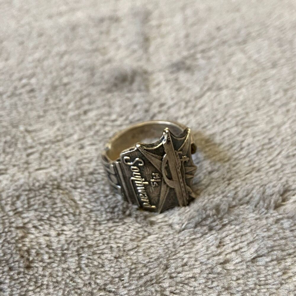 Handmade MS Southward Spoon Ring Size 6.5